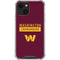 NFL Washington Commanders iPhone 13 Clear Case