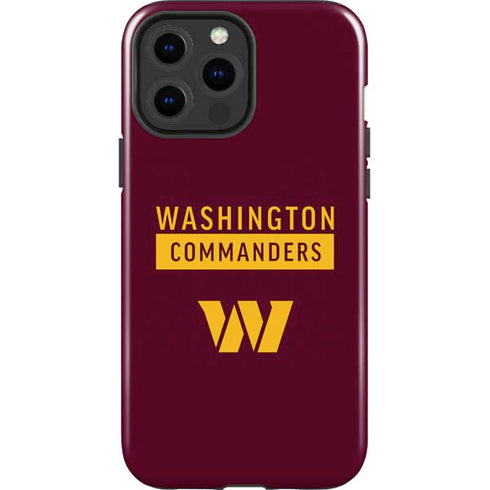 NFL Washington Commanders iPhone 13 Pro Max Impact Case
