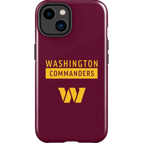 NFL Washington Commanders iPhone 15 Plus Impact Case