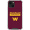 NFL Washington Commanders iPhone 14 Plus Clear Case