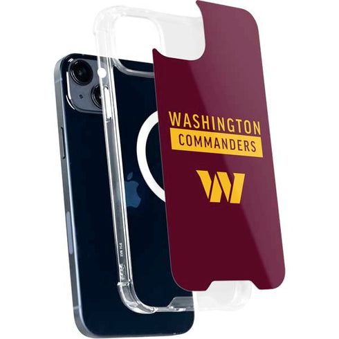NFL Washington Commanders iPhone 15 Plus MagSafe Case