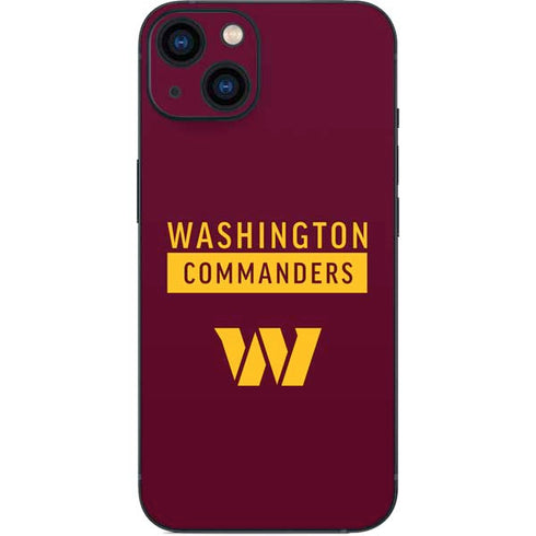 NFL Washington Commanders iPhone 14 Plus Skin