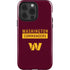 NFL Washington Commanders iPhone 15 Pro Impact Case