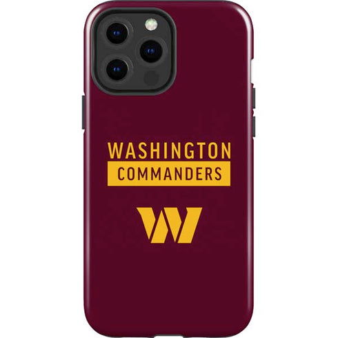 NFL Washington Commanders iPhone 15 Pro Max Impact Case