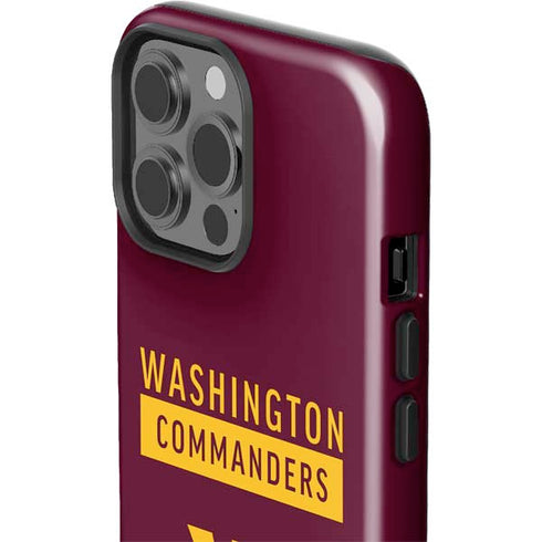 NFL Washington Commanders iPhone 15 Pro Max Impact Case