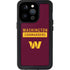 NFL Washington Commanders iPhone 14 Pro Waterproof Case
