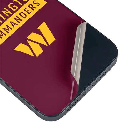 NFL Washington Commanders iPhone 14 Skin