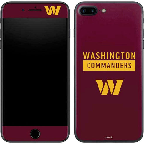 NFL Washington Commanders iPhone 7 Plus Skin