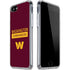NFL Washington Commanders iPhone SE (2nd & 3rd Gen) Clear Case