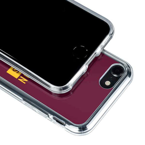 NFL Washington Commanders iPhone SE (2nd & 3rd Gen) Clear Case