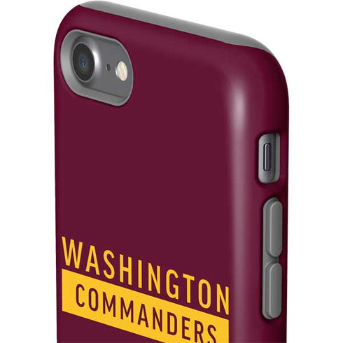 NFL Washington Commanders iPhone SE (2nd & 3rd Gen) Pro Case