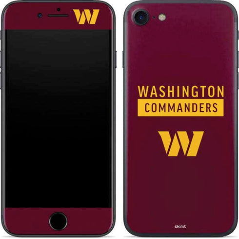 NFL Washington Commanders iPhone SE (2nd & 3rd Gen) Skin