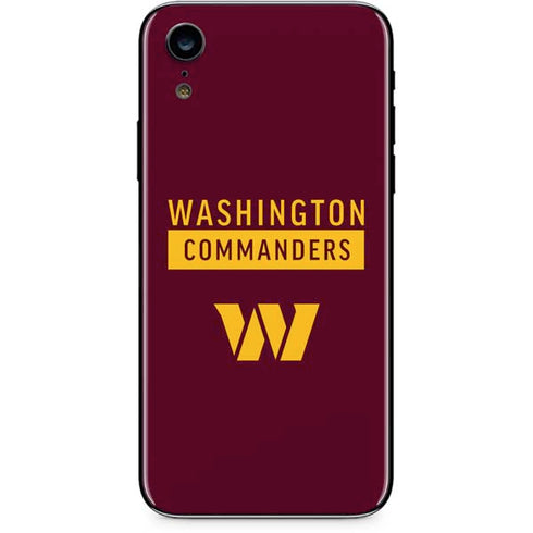 NFL Washington Commanders iPhone XR Skin