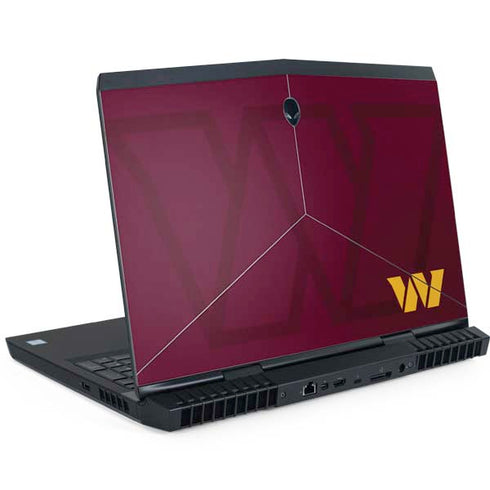 NFL Washington Commanders Large Logo Dell Alienware Skin
