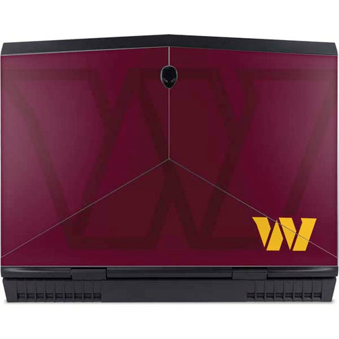 NFL Washington Commanders Large Logo Dell Alienware Skin