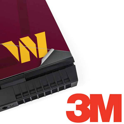 NFL Washington Commanders Large Logo Dell Alienware Skin