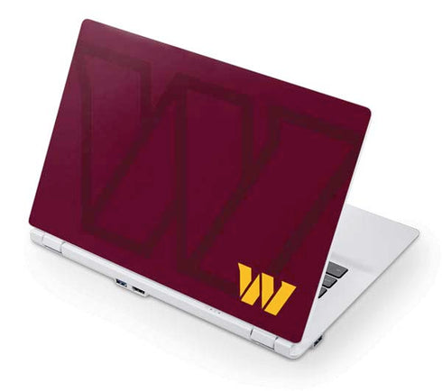 NFL Washington Commanders Large Logo Acer Chromebook Skin