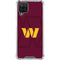 NFL Washington Commanders Large Logo Galaxy A12 Clear Case