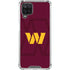 NFL Washington Commanders Large Logo Galaxy A12 Clear Case