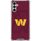 NFL Washington Commanders Large Logo Galaxy A13 5G Clear Case