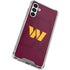 NFL Washington Commanders Large Logo Galaxy A13 5G Clear Case