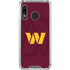 NFL Washington Commanders Large Logo Galaxy A30 Clear Case