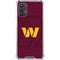 NFL Washington Commanders Large Logo Galaxy A32 5G Clear Case