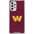 NFL Washington Commanders Large Logo Galaxy A53 5G Clear Case