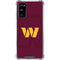 NFL Washington Commanders Large Logo Galaxy S20 FE Clear Case