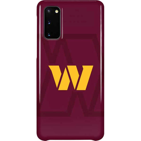 NFL Washington Commanders Large Logo Galaxy S20 Lite Case