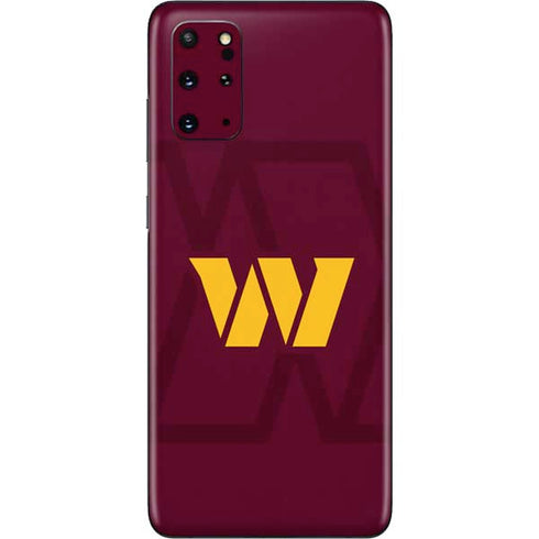 NFL Washington Commanders Large Logo Galaxy S20 Plus Skin