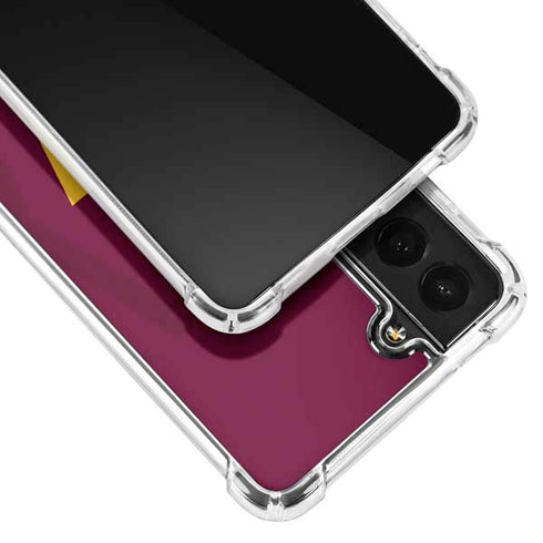 NFL Washington Commanders Large Logo Galaxy S21 Plus 5G Clear Case
