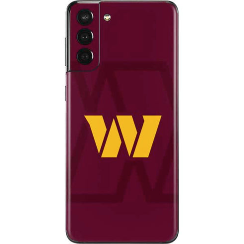 NFL Washington Commanders Large Logo Galaxy S21 Plus 5G Skin