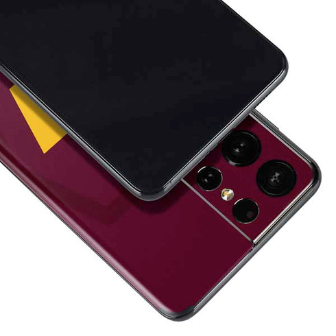 NFL Washington Commanders Large Logo Galaxy S21 Ultra 5G Skin