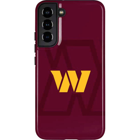 NFL Washington Commanders Large Logo Galaxy S22 Plus Pro Case