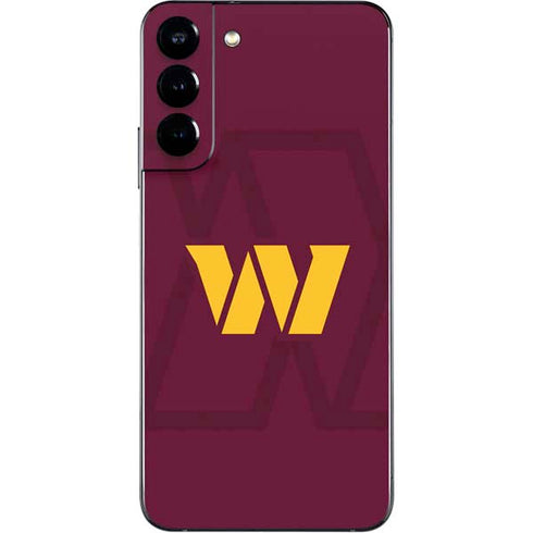 NFL Washington Commanders Large Logo Galaxy S22 Plus Skin