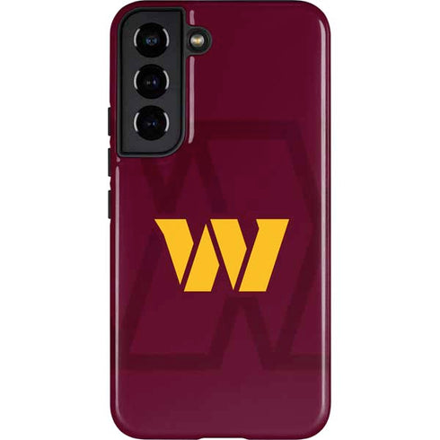 NFL Washington Commanders Large Logo Galaxy S22 Pro Case