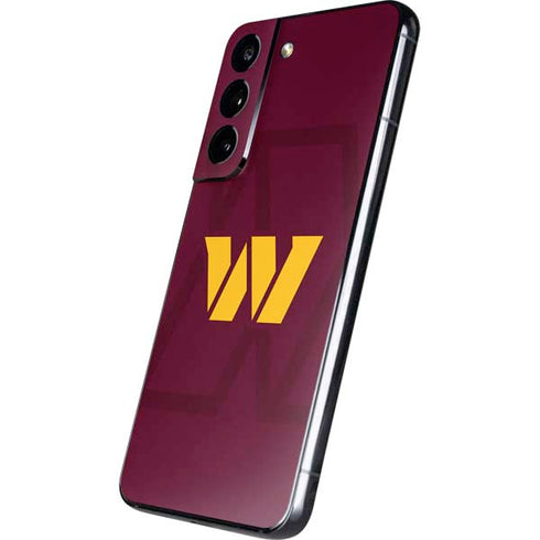 NFL Washington Commanders Large Logo Galaxy S22 Skin