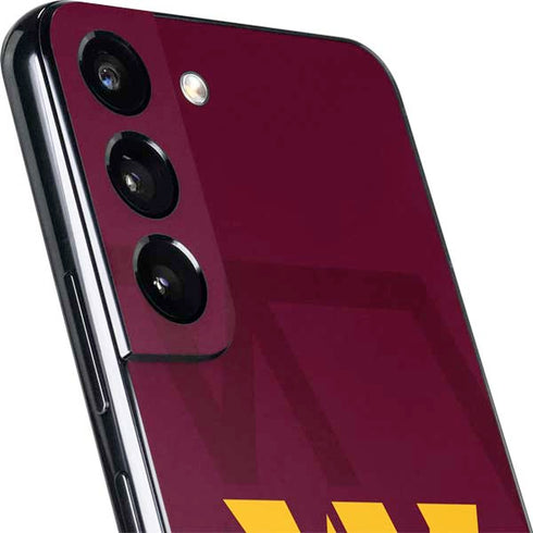 NFL Washington Commanders Large Logo Galaxy S22 Skin