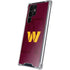 NFL Washington Commanders Large Logo Galaxy S22 Ultra Clear Case