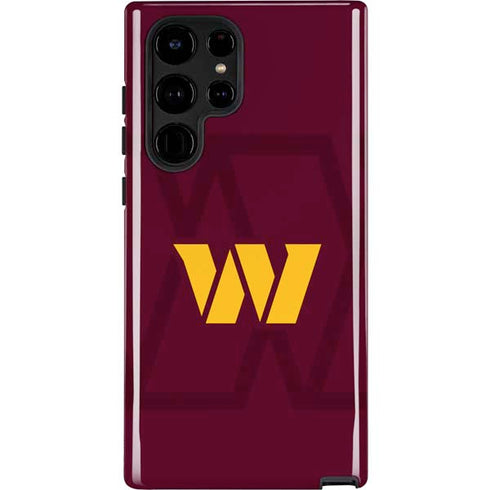 NFL Washington Commanders Large Logo Galaxy S22 Ultra Pro Case