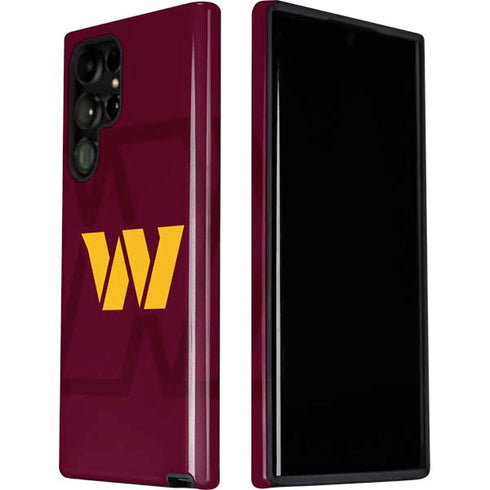 NFL Washington Commanders Large Logo Galaxy S22 Ultra Pro Case