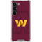 NFL Washington Commanders Large Logo Galaxy S23 Clear Case