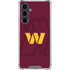 NFL Washington Commanders Large Logo Galaxy S23 FE Clear Case