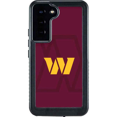 NFL Washington Commanders Large Logo Galaxy S23 Plus Waterproof Case