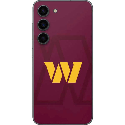 NFL Washington Commanders Large Logo Galaxy S23 Skin