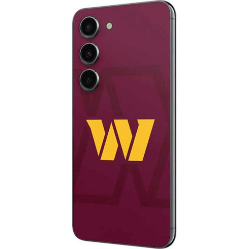 NFL Washington Commanders Large Logo Galaxy S23 Skin
