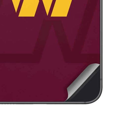 NFL Washington Commanders Large Logo Galaxy S23 Skin
