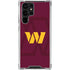 NFL Washington Commanders Large Logo Galaxy S24 Ultra Clear Case