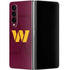 NFL Washington Commanders Large Logo Galaxy Z Fold4 5G Skin